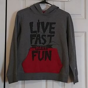 ISO/NFS👉VolcomHoodie👈'Live Fast Have Fun'